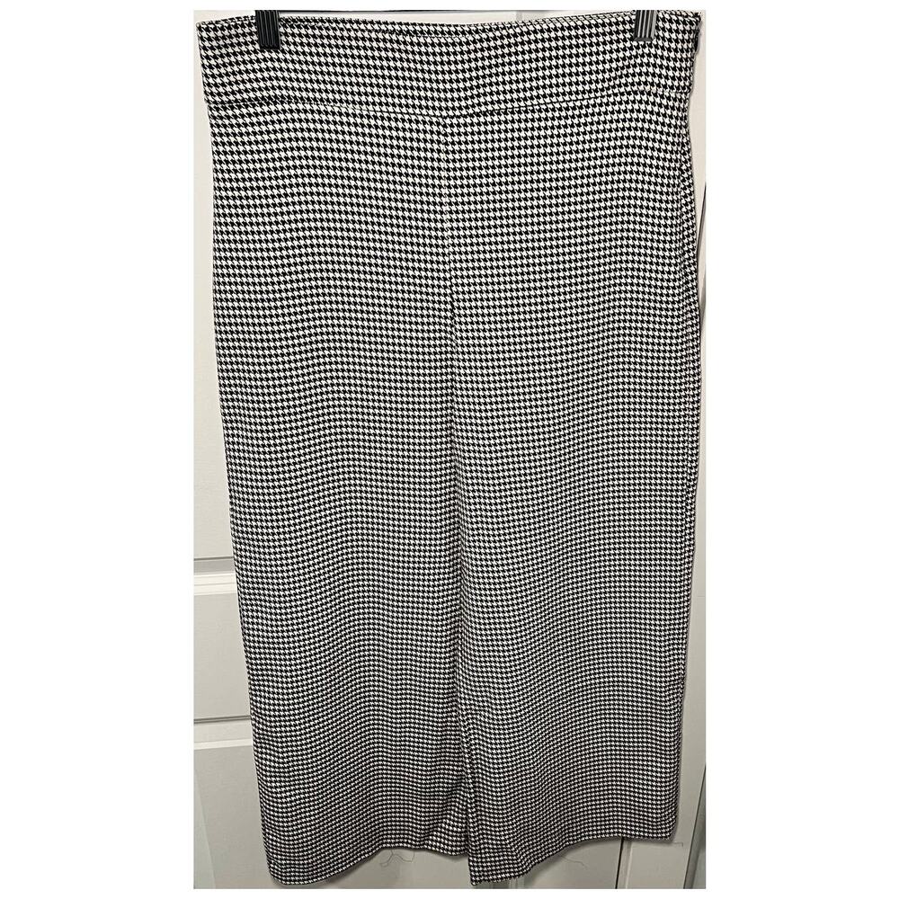 Women's Zara Vintage Black & White Pants Size S - Picture 1 of 4